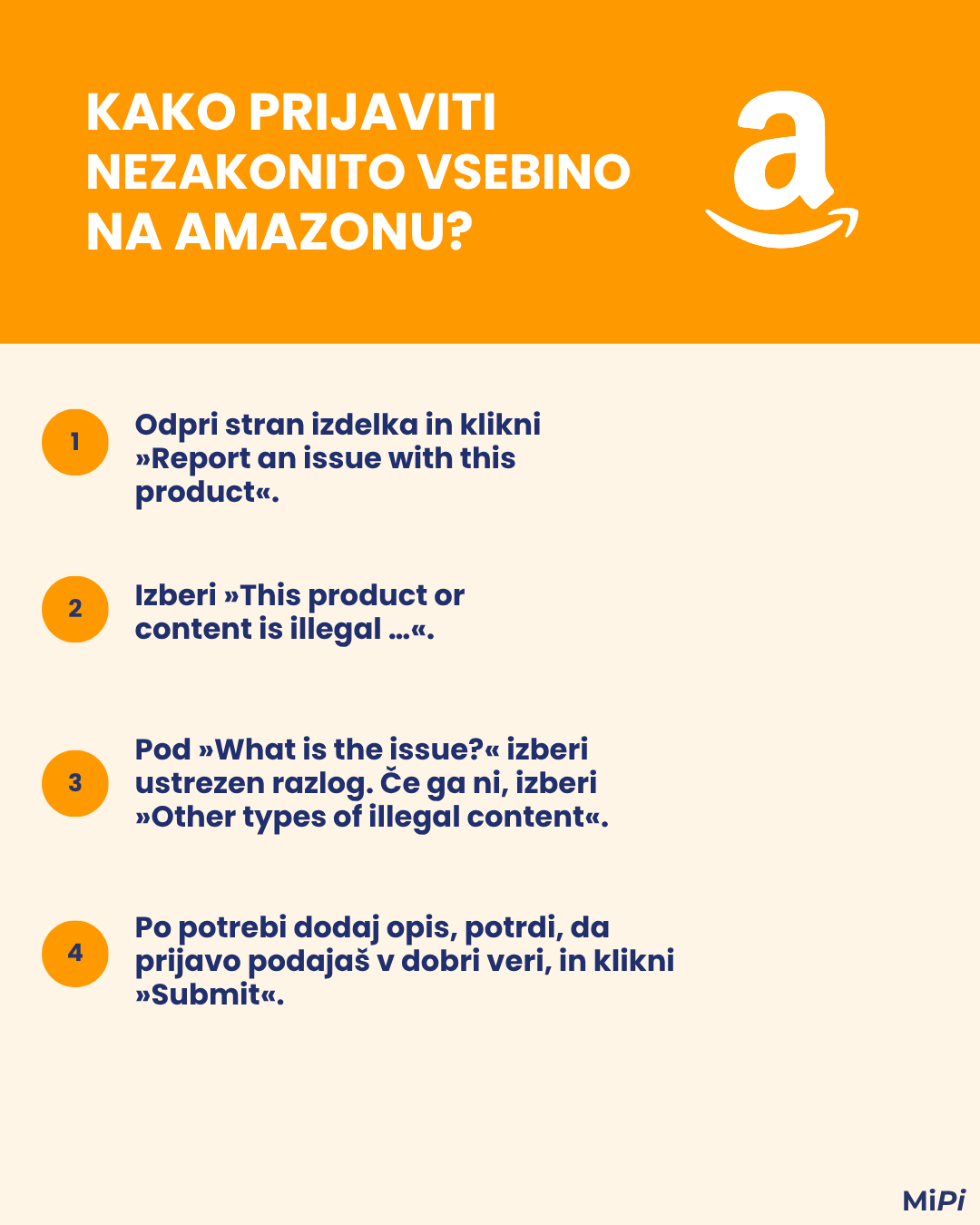 prijavne poti na Amazon