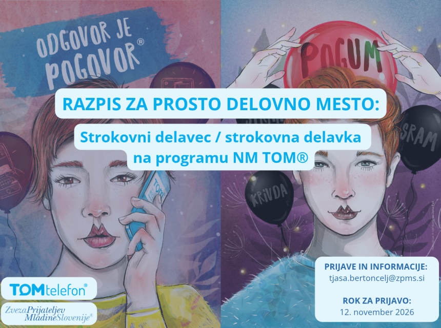 razpis za prosto delovno mesto